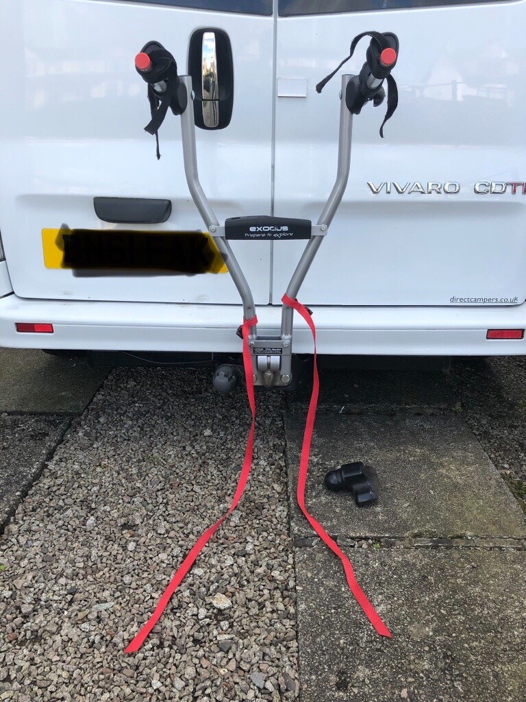 exodus 2 bike towbar mounted cycle carrier